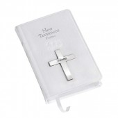 Baby Bible New Testament In White