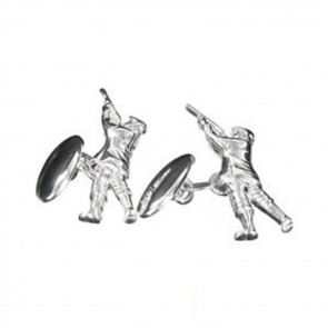 Sterling Silver Rifleman Cufflinks by Murry Ward