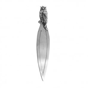 Sterling Silver Owl Style Bookmark