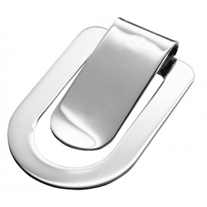 Sterling Silver Simple Style Money Clip