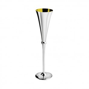 Silver Champagne Flute