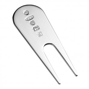 Sterling Silver Simple Style Golf Pitch Repairer