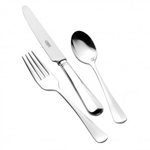 Children’s Sterling Silver Cutlery Set Rattail Design