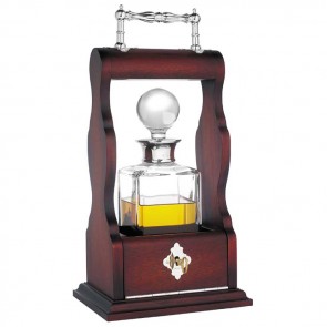 Single Tantalus Decanter Mahogany