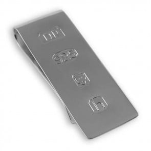 Sterling Silver Feature Hallmark Money Clip As Used By James Bond