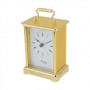 Simple Gold Plated Quartz Carriage Clock