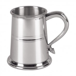 Pewter One Pint Heavyweight Tankard