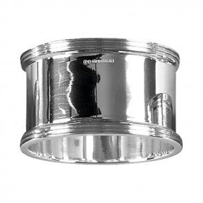 Sterling Silver Simple Style Napkin Ring