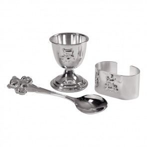 Eggcup Spoon And Napkin Ring Presentation Set
