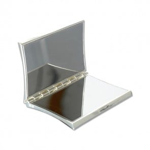 Silver Plated Concave Compact Mirror
