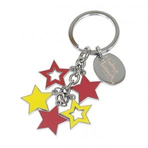 Star Charms Key Ring