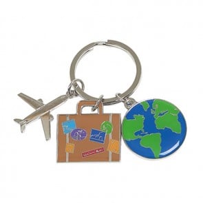 Travel Charms Key Ring