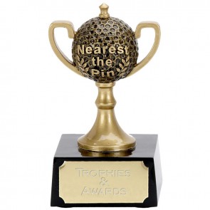 4 Inch Gold Nearest The Pin Mini Cup