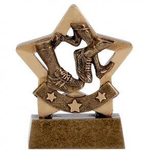 3 Inch Mini Star Running Award