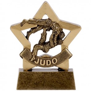 3 Inch Mini Star Judo Award