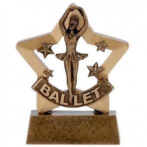 3 Inch Mini Star Ballet Award