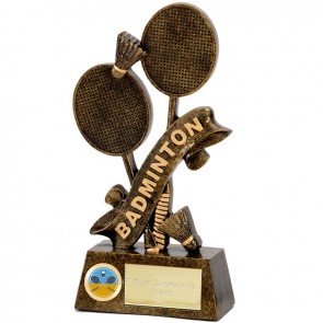 6 Inch Pinnacle Badminton Award
