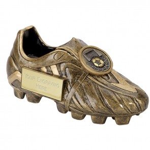 6 Inch Detailed Boot Football Premier 3D Award