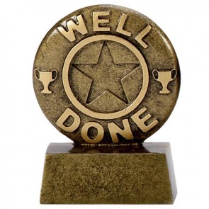 3 Inch Well Done Mini Award