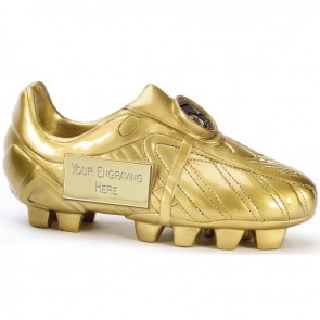 7 Inch Gold Boot Football Premier 3D Award