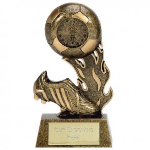 5 Inch Boot & Ball Football Scorcher Award