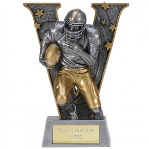 6 Inch Sprinting American Football V Series Award