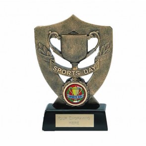 5 Inch Shield And Trophy Sports Day Award