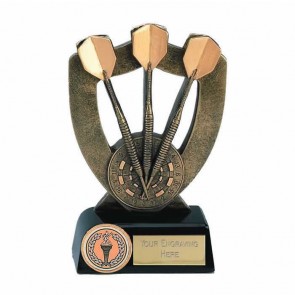5 Inch Shield Back Darts Award