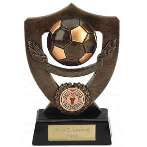 7 Inch Shield Back Plain Football Award