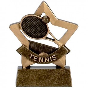 3 Inch Mini Star Tennis Award