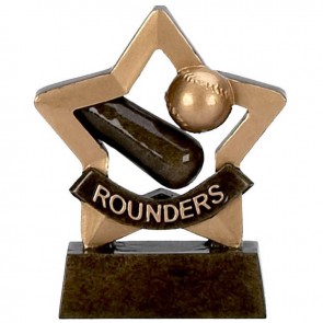 3 Inch Mini Star Rounders Award