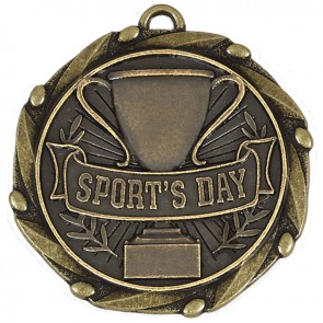 45mm Bronze Sports Day School Combo Medal