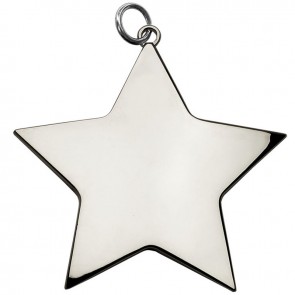 5cm Silver Small Star Medal