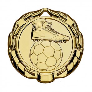 45mm Gold Sparta Football Medal