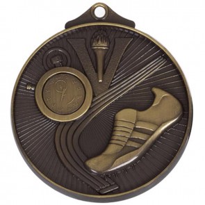 52mm Bronze Horizon Athletics Track Medal