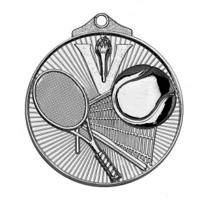 52mm Silver Horizon Tennis Medal