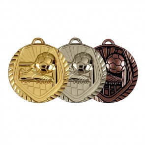 50mm Gold Football Medal