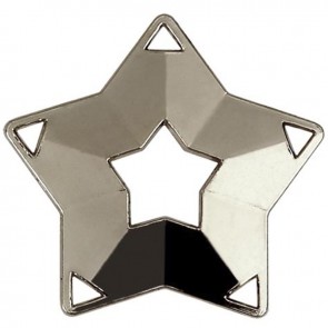 60mm Mini Star Silver Medal