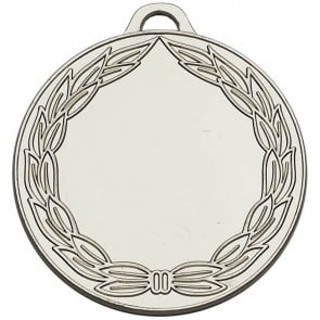 50mm Silver Classic Wreath Winners Medal