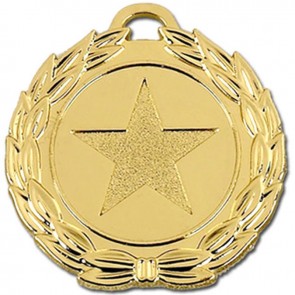 40mm Megastar Gold Medal