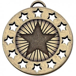 40mm Constellation Bronze Coloured Medal