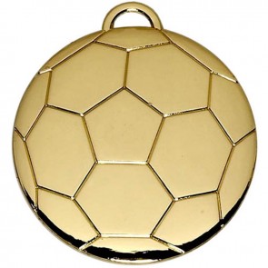 40mm Gold Football Medal