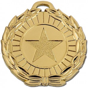50mm Megastar Gold Medal