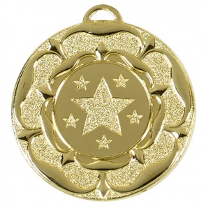 50mm Gold Stars Target Medal