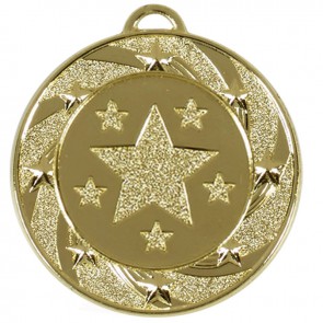 40mm Gold Star Vortex Target Medal