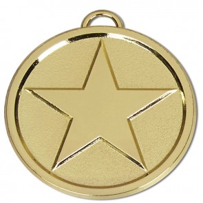 50mm Gold Bright Star Medal