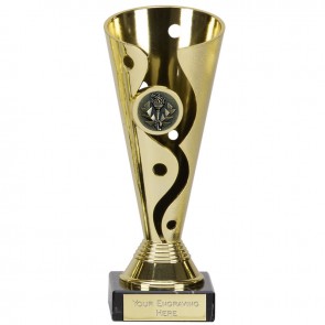 8 Inch Gold Cup Carnival Award