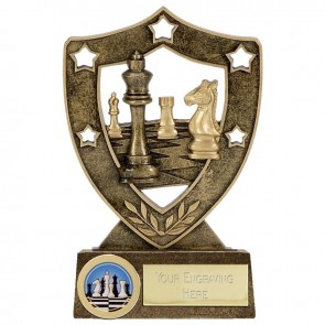 6 Inch Chessboard Chess Shieldstar Shield Award