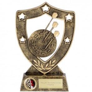 5 Inch Dartboard Darts Shieldstar Shield Award
