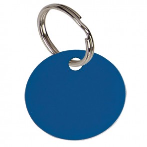 32mm Blue Disc Pets Companion Pet Tag